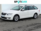 Skoda Octavia occasion Blanc année 2016 boite Robotisee Annonce Skoda Octavia occasion Diesel 1.6 TDI 110ch CR FAP Green Tec Business Plus DSG7 à Lescar