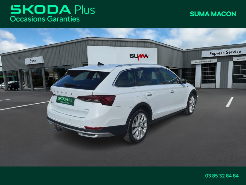 Skoda Octavia COMBI Octavia Combi 2.0 TDI 200 ch DSG7 4x4  occasion  Macon - photo n3