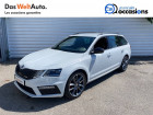 Skoda Octavia occasion Blanc année 2019 boite Sequentielle Annonce Skoda Octavia occasion Diesel Octavia Combi 2.0 TDI 184 ch SCR FAP DSG7 4x4 RS 5p à Meythet