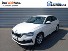 Skoda Scala occasion Blanc année 2019 boite Sequentielle Annonce Skoda Scala occasion Diesel Scala 1.6 TDI 116 ch DSG7 Business 5p à Annemasse