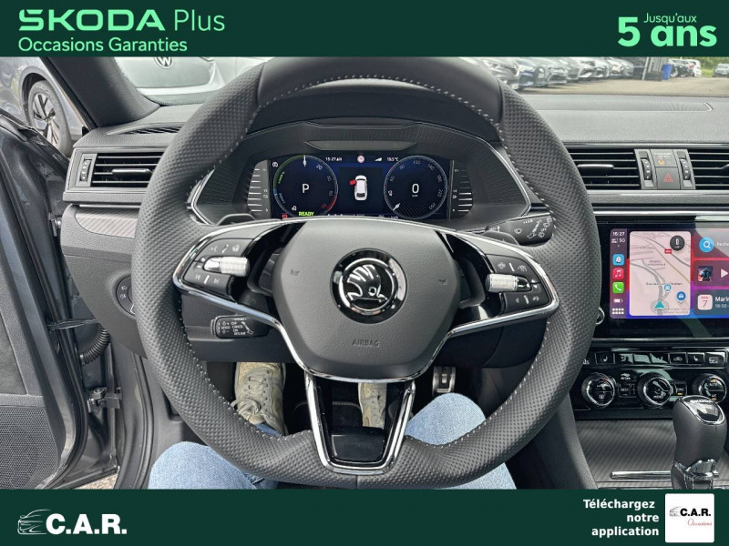 Skoda Superb COMBI Superb Combi 1.4 TSI PHEV 218 ch DSG6  occasion à CHATEAUBERNARD - photo n°9