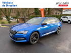 Skoda Superb occasion Bleu boite Sequentielle Annonce Skoda Superb occasion Hybride Superb Combi 1.4 TSI PHEV 218 ch DSG6 Sportline 5p à Voiron