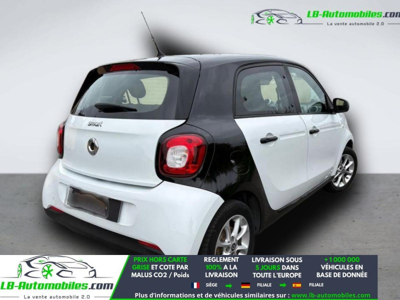 Smart Forfour 1.0 71 ch  BVA  occasion � Beaupuy - photo n�4