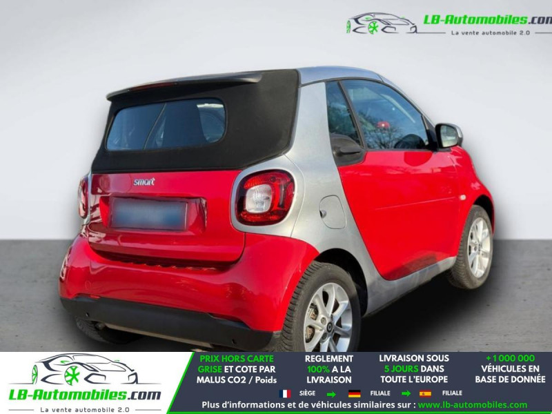 Smart Fortwo Cabrio 0.9 90 ch  BVA  occasion � Beaupuy - photo n�4