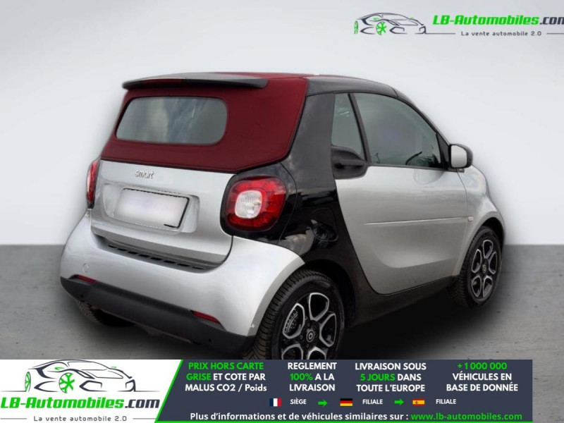 Smart Fortwo Cabrio 0.9 90 ch  BVA  occasion � Beaupuy - photo n�3