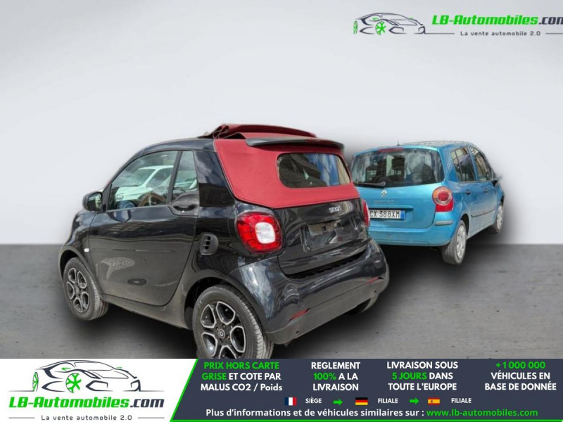 Smart Fortwo Cabrio 0.9 90 ch  BVA  occasion � Beaupuy - photo n�4