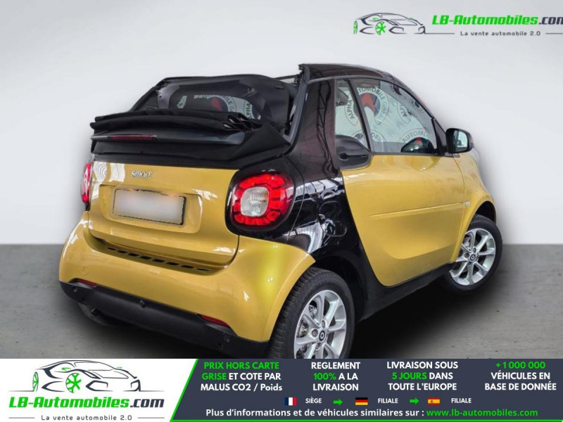 Smart Fortwo Cabrio 0.9 90 ch  BVA  occasion � Beaupuy - photo n�4