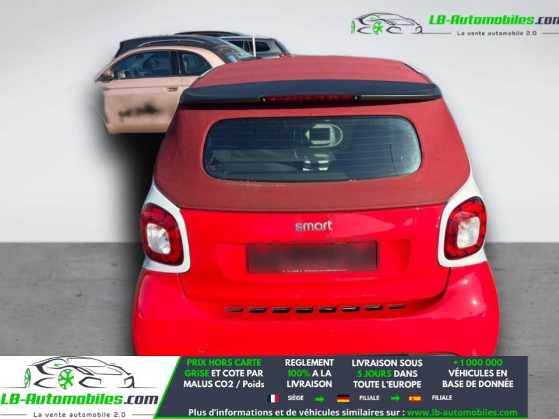 Smart Fortwo Cabrio 1.0 71 ch  BVA  occasion � Beaupuy - photo n�5