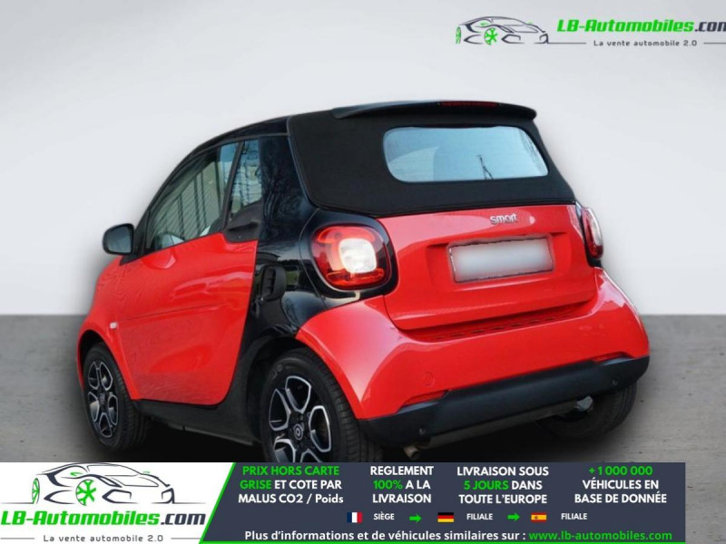 Smart Fortwo Cabrio 1.0 71 ch  BVA  occasion � Beaupuy - photo n�3