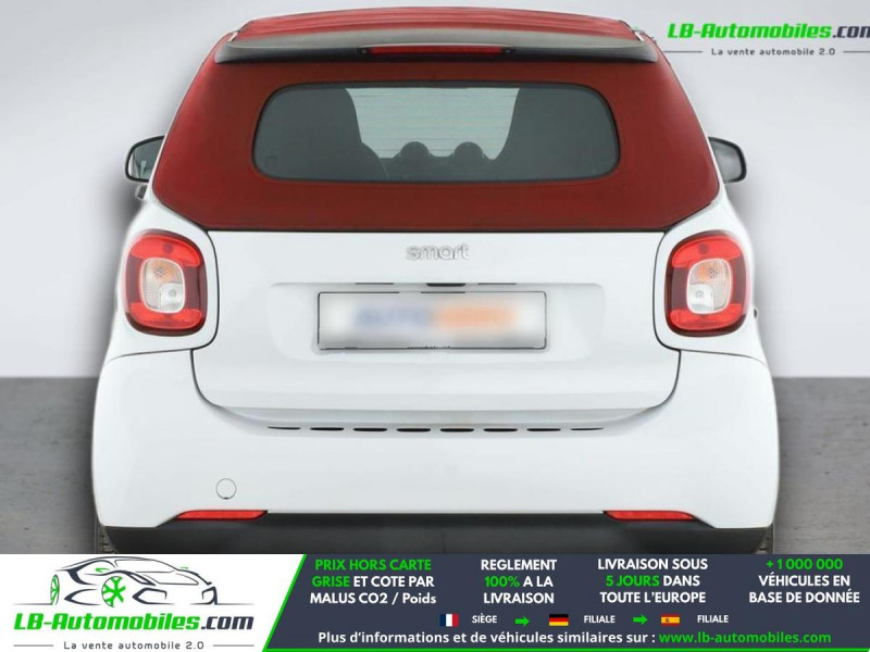Smart Fortwo Cabrio 1.0 71 ch  BVA  occasion � Beaupuy - photo n�6