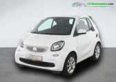 Smart Fortwo Cabrio occasion année 2017 boite Automatique Annonce Smart Fortwo Cabrio occasion Essence 1.0 71 ch BVA à Beaupuy