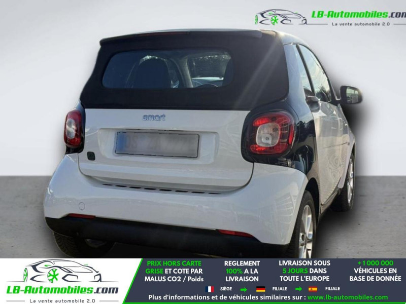 Smart Fortwo Cabrio 82 ch Electrique  occasion � Beaupuy - photo n�3