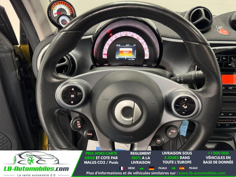 Smart Fortwo Cabrio 82 ch Electrique  occasion � Beaupuy - photo n�8