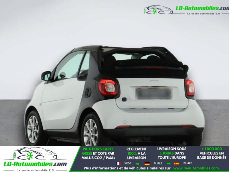 Smart Fortwo Cabrio 82 ch Electrique  occasion � Beaupuy - photo n�3
