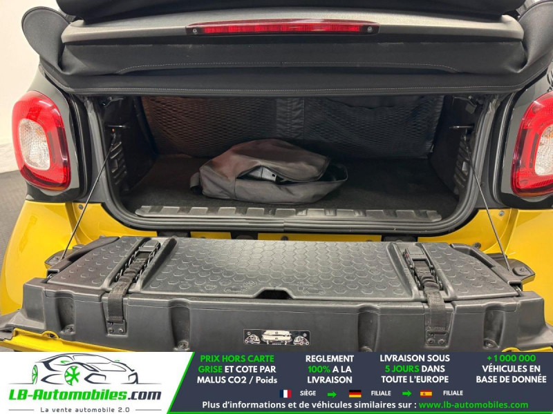 Smart Fortwo Cabrio 82 ch Electrique  occasion � Beaupuy - photo n�9
