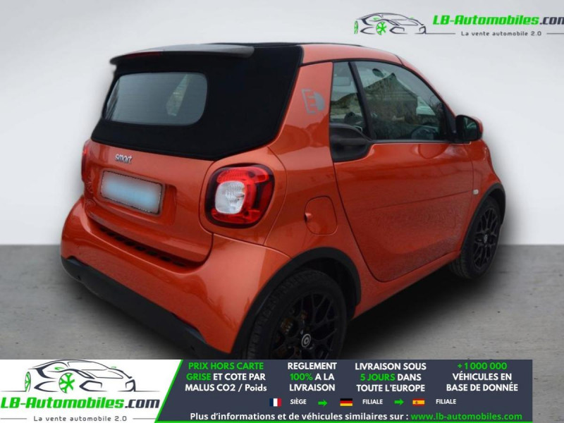 Smart Fortwo Cabrio 82 ch Electrique  occasion � Beaupuy - photo n�4