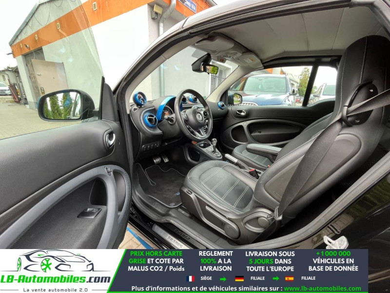 Smart Fortwo Cabrio 82 ch Electrique  occasion � Beaupuy - photo n�8