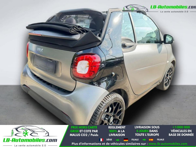 Smart Fortwo Cabrio 82 ch Electrique  occasion � Beaupuy - photo n�4