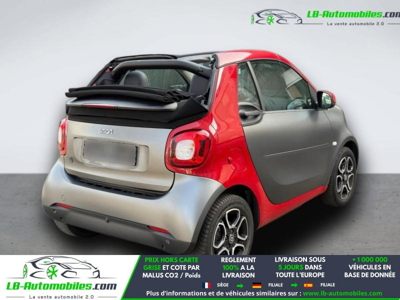 Smart Fortwo Cabrio 82 ch Electrique  occasion � Beaupuy - photo n�4