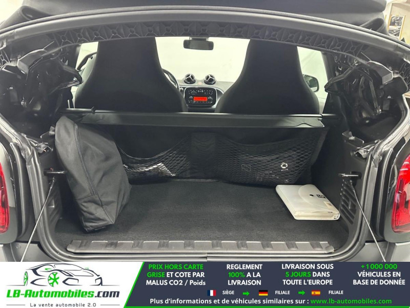 Smart Fortwo Cabrio EQ 82 ch Electrique  occasion � Beaupuy - photo n�8