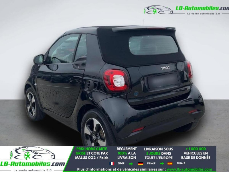 Smart Fortwo Cabrio EQ 82 ch Electrique  occasion � Beaupuy - photo n�4