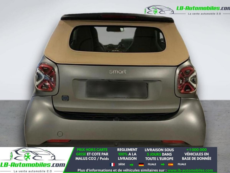 Smart Fortwo Cabrio EQ 82 ch Electrique  occasion � Beaupuy - photo n�4