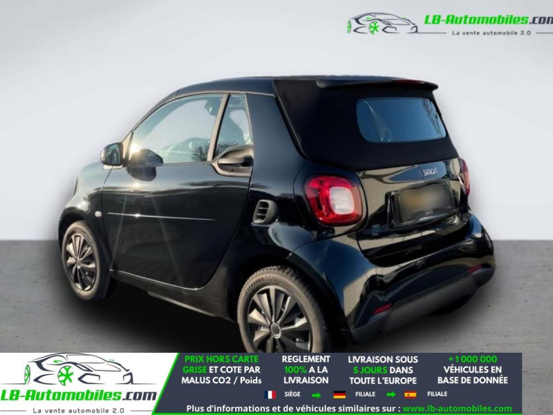 Smart Fortwo Cabrio EQ 82 ch Electrique  occasion � Beaupuy - photo n�4