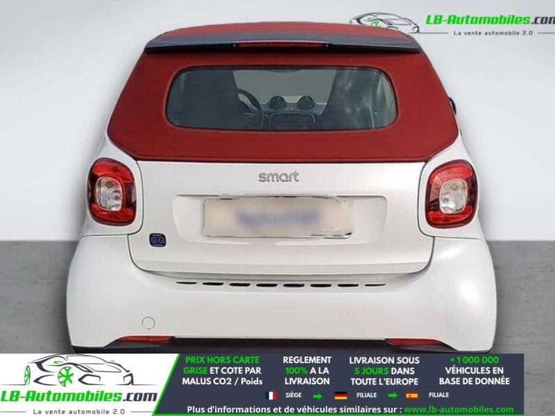 Smart Fortwo Cabrio EQ 82 ch Electrique  occasion � Beaupuy - photo n�4