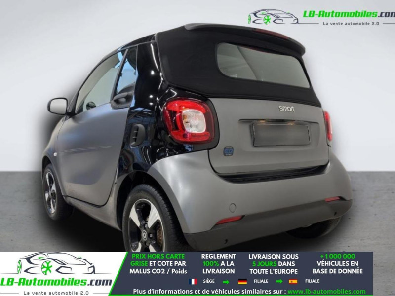 Smart Fortwo Cabrio EQ 82 ch Electrique  occasion � Beaupuy - photo n�4