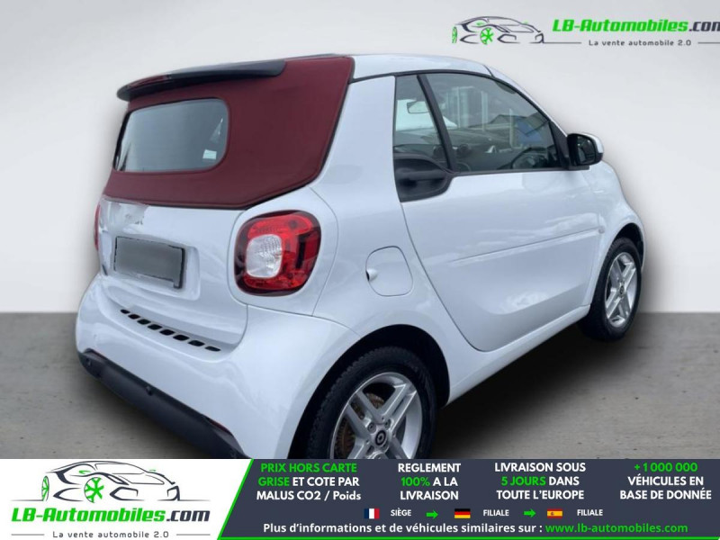 Smart Fortwo Cabrio EQ 82 ch Electrique  occasion � Beaupuy - photo n�4