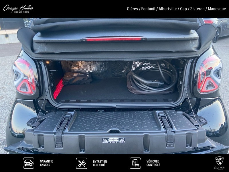 Smart Fortwo cabrio electric drive / EQ Prime 82 ch  occasion  Gires - photo n16