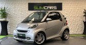 Smart Fortwo occasion année 2010 boite Manuelle Annonce Smart Fortwo occasion Essence Cabriolet II 98ch Brabus Xclusive à MOUGINS