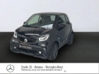 Smart Fortwo occasion Noir année 2021 boite Automatique Annonce Smart Fortwo occasion Electrique Electrique 82ch Brabus style à SAINT-GREGOIRE