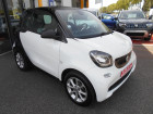 Smart Fortwo occasion Blanc année 2015 boite Automatique Annonce Smart Fortwo occasion Essence Fortwo Coupé 1.0 71 ch SetS BA6 Passion à Bessières