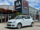 Suzuki Swift occasion Blanc année 2009 boite Manuelle Annonce Suzuki Swift occasion Diesel 1.3 DDiS 75ch GLX 3p à Castelmaurou