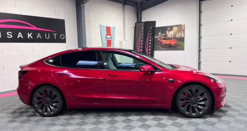 Tesla Model 3 Performance Dual Motor AWD 513ch 2021 - photo n°2 Tesla Model 3 Performance Dual Motor AWD 513ch  occasion à LA CHAPELLE DES FOUGERETZ - photo n°2