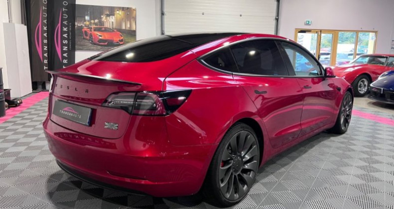 Tesla Model 3 Performance Dual Motor AWD 513ch 2021 - photo n°3 Tesla Model 3 Performance Dual Motor AWD 513ch  occasion à LA CHAPELLE DES FOUGERETZ - photo n°3