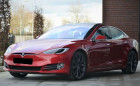 Tesla Model S occasion Rouge année 2019 boite Automatique Annonce Tesla Model S occasion Electrique 100D DUAL MOTOR à Villenave-d'Ornon