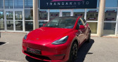 Tesla Model Y occasion année 2022 boite Automatique Annonce Tesla Model Y occasion Electrique Grande Autonomie Dual Motor AWD/TVA RECUPERABLE à venelles