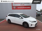 Toyota Auris Touring Sports occasion Blanc année 2014 boite Automatique Annonce Toyota Auris Touring Sports occasion Hybride HSD 136h Feel! à Beauvais