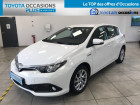 Toyota Auris occasion Blanc année 2016 boite Robotisee Annonce Toyota Auris occasion Hybride Auris Hybride 136h Dynamic 5p à Valence