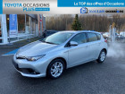Toyota Auris occasion Gris année 2018 boite Robotisee Annonce Toyota Auris occasion Hybride Auris Hybride 136h HSD E-CVT TYPE ACTIVE 5p à Tournon