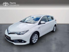 Toyota Auris occasion Blanc année 2018 boite Variation continue Annonce Toyota Auris occasion Hybride HSD 136h TechnoLine RC18 à VANNES