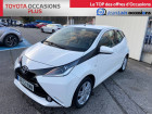 Toyota Aygo occasion Blanc année 2018 boite Manuelle Annonce Toyota Aygo occasion Essence Aygo 1.0 VVT-i x-play 5p à Tournon