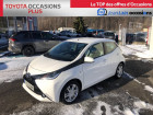 Toyota Aygo occasion Blanc année 2018 boite Manuelle Annonce Toyota Aygo occasion Essence Aygo 1.0 VVT-i x-play 5p à Tournon