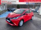 Toyota Aygo occasion Rouge année 2017 boite Manuelle Annonce Toyota Aygo occasion Essence Aygo 1.0 VVT-i x-red 5p à Tournon