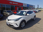 Toyota C-HR occasion Blanc année 2017 boite Variation continue Annonce Toyota C-HR occasion Essence 1.2 Turbo 116ch Distinctive CVT à Auxerre