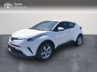 Toyota C-HR occasion Blanc année 2017 boite Variation continue Annonce Toyota C-HR occasion Essence 1.2 Turbo 116ch Dynamic AWD CVT à VANNES