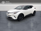 Toyota C-HR occasion Blanc année 2019 boite Variation continue Annonce Toyota C-HR occasion Hybride 122h Graphic 2WD E-CVT RC18 à VANNES