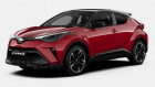 Toyota C-HR occasion Rouge année 2021 boite Manuelle Annonce Toyota C-HR occasion Hybride 2.0 hybride 184cv e-cvt gr-sport + pack sound + park assist à Ganges